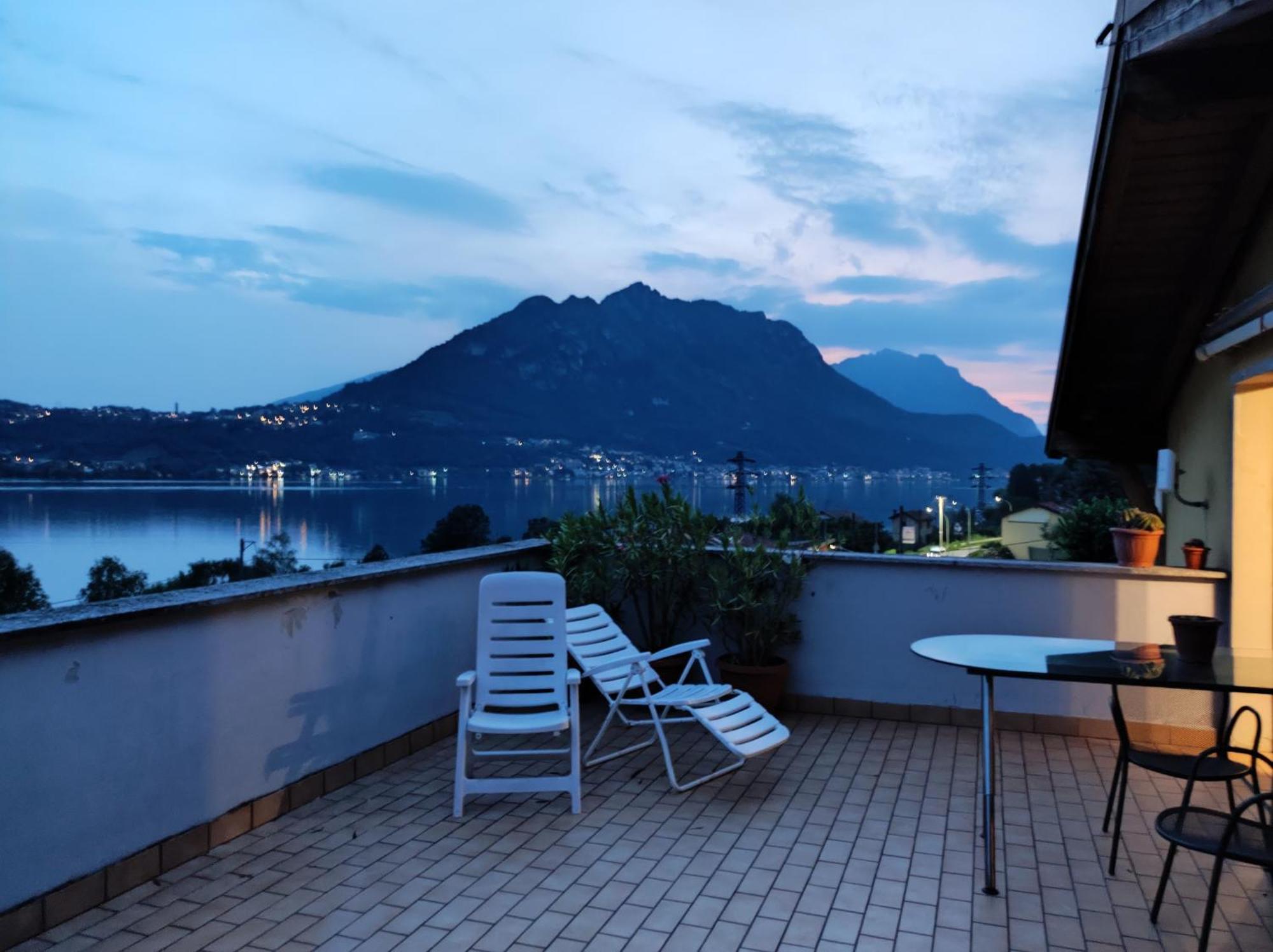 Terrazzo Sul Lago Lecco Kültér fotó