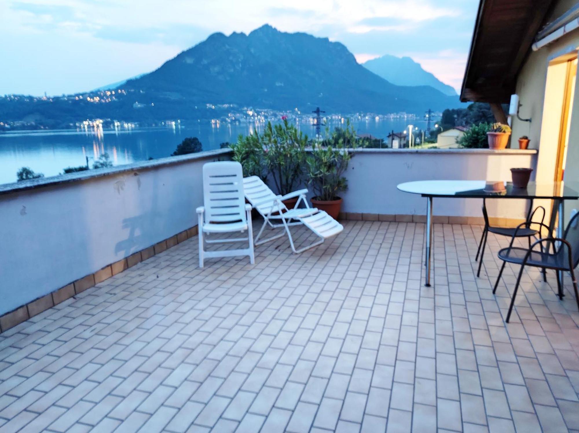 Terrazzo Sul Lago Lecco Kültér fotó