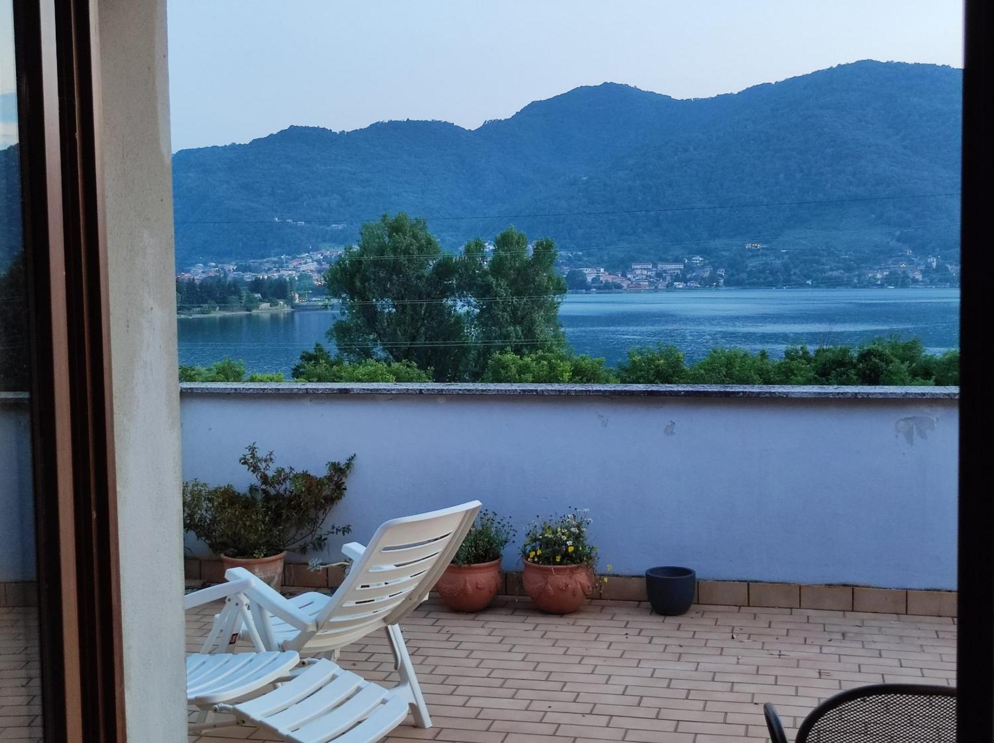 Terrazzo Sul Lago Lecco Kültér fotó